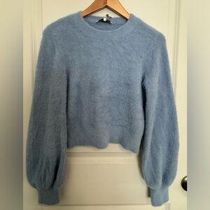 Blue WAYF Sweater Ultra Soft Size Small NWT